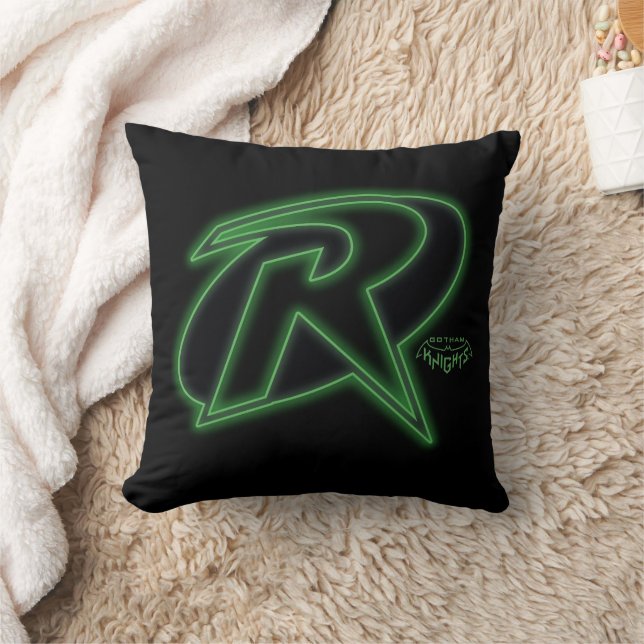 Gotham Knights Robin Logo Cushion (Blanket)
