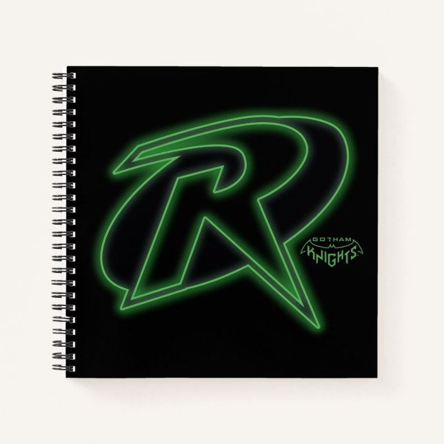 Gotham Knights Robin Logo Notebook (Front)