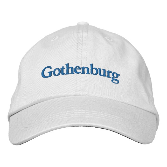 Gothenburg City Pride Embroidered Hat (Front)