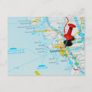 Gothenburg, Göteborg, Sweden Postcard