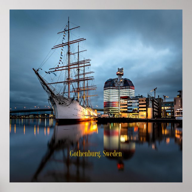 Gothenburg, Sweden Port Poster (Front)