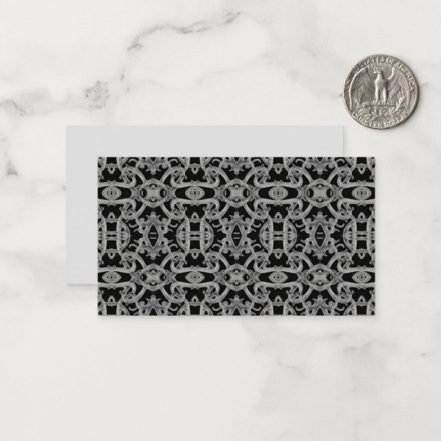 GOTHIC 3.5x2 Flat Card / Horizontal (Front/Back In Situ)