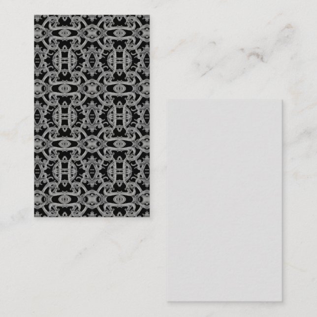 GOTHIC 3.5x2 Flat Card / Vertical (Front/Back)
