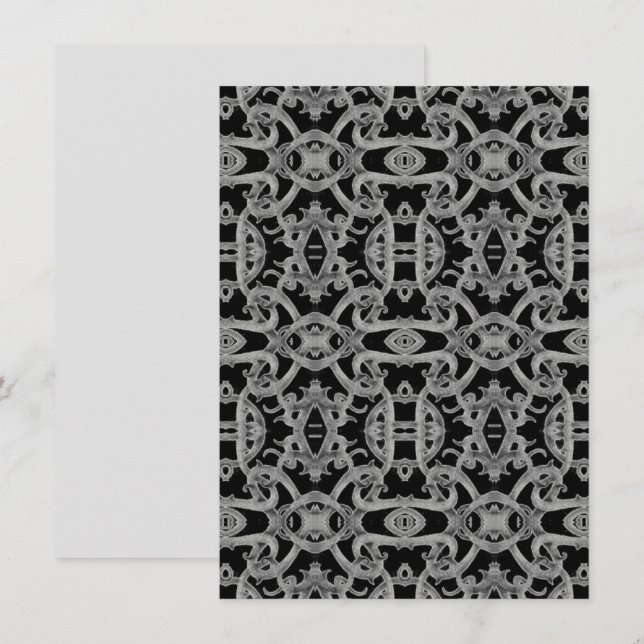 GOTHIC 4.5x6.25 Flat Card / Vertical (Front/Back)