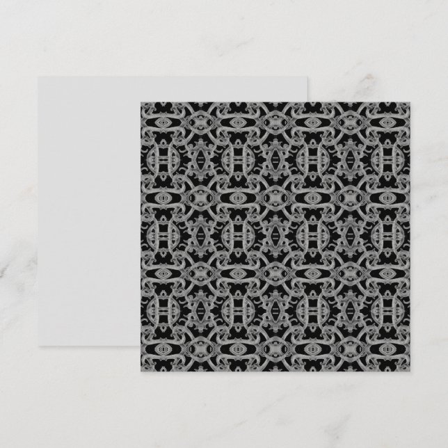 GOTHIC 5.25" Square Flat Card  (Front/Back)