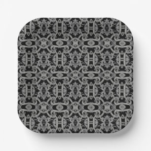 GOTHIC 7" Square Paper Plates