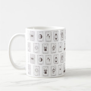 Gothic Aesthetic Tarot Card Mug