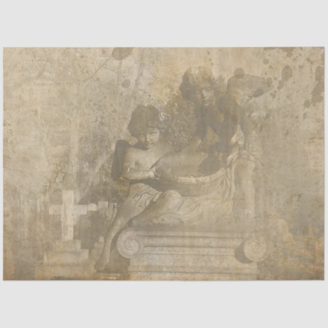 Gothic Angel Series Design 6 Tissue Paper (Front)