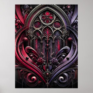 Gothic Arches Poster
