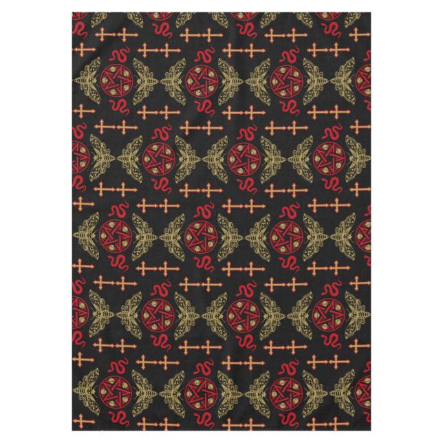 Gothic Art Accessories Tablecloth (Front)