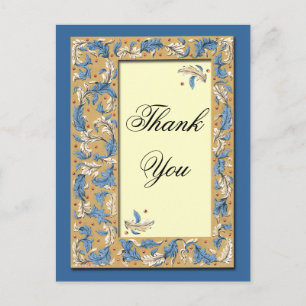 Gothic Art Customisable Thank You Postcard