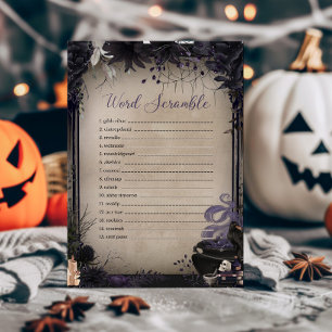Gothic Baby is Brewing Word Scramble Game