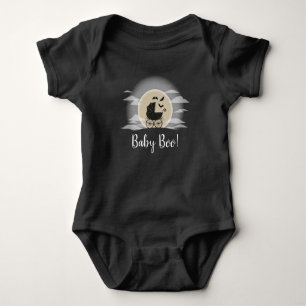 Gothic Baby Shower Halloween Carriage Bodysuit