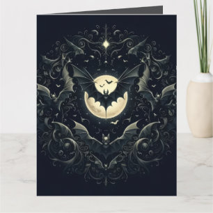 Gothic Bats Card