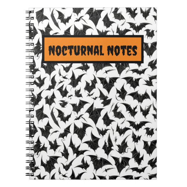 Gothic Bats Notebook (Front)