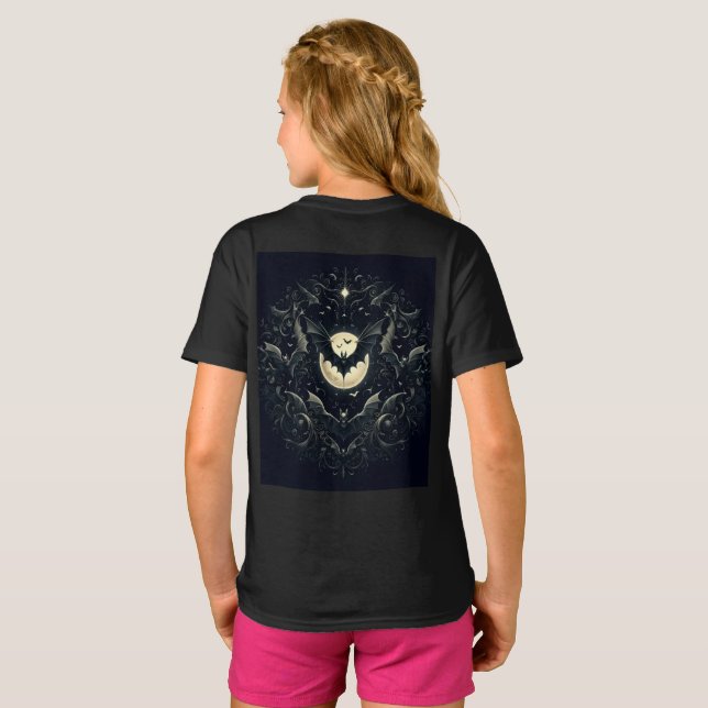 Gothic Bats  T-Shirt (Back Full)