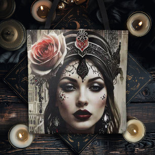 Gothic Beauty Tote Bag