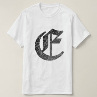 Gothic black letter ‘E’ T-Shirt
