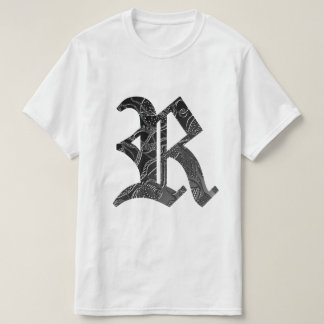 Gothic black letter ‘R’ T-Shirt