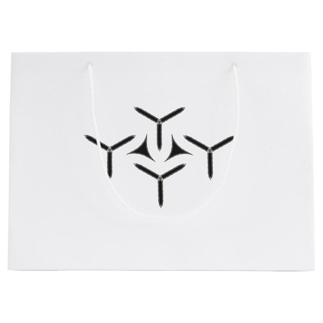 Gothic Blade Large Gift Bag (Front)