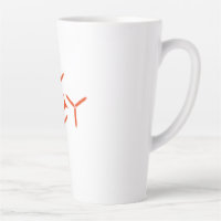 Gothic Blade Latte Mug