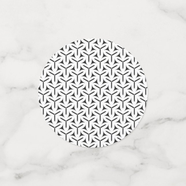 Gothic Blades Pattern Confetti (Small Back)