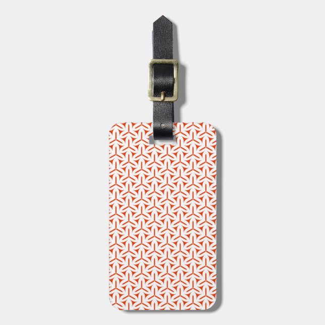 Gothic Blades Pattern Luggage Tag (Front Vertical)