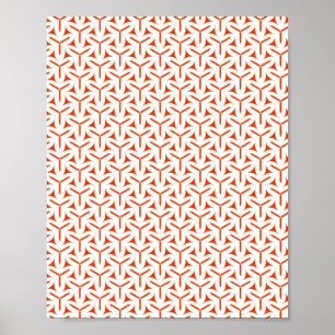 Gothic Blades Pattern Poster