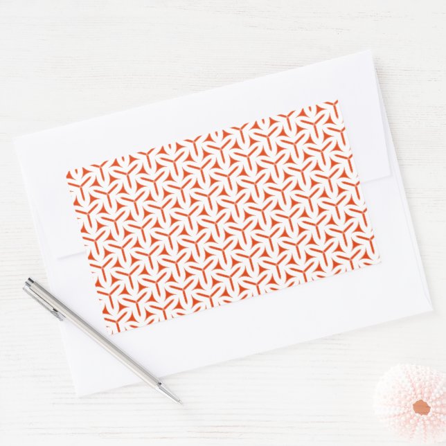 Gothic Blades Pattern Square Sticker (Envelope)