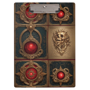 Gothic Book Cover Clipboard