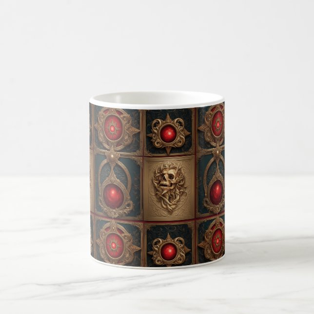 Gothic Book Cover Coffee Mug (Center)