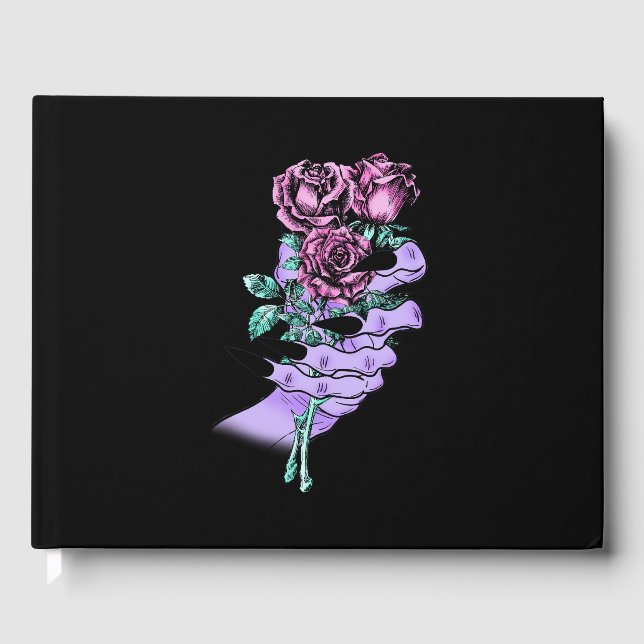 Gothic Bouquet Guestbook (Front)