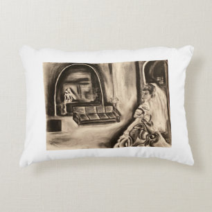 Gothic Bride Gifts bridal shower pillow