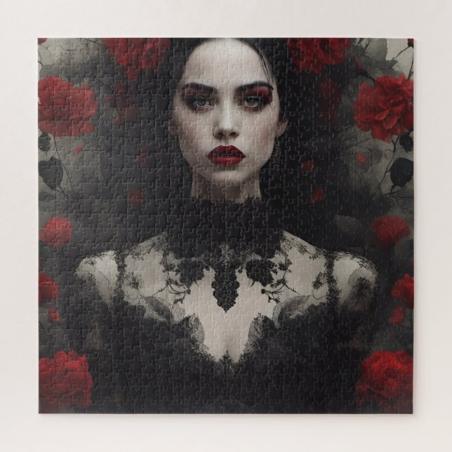 Gothic Bride Jigsaw Puzzle (Vertical)