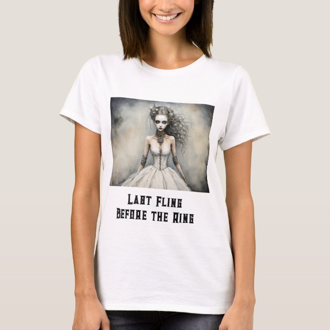 Gothic Bride T-Shirt (Front)