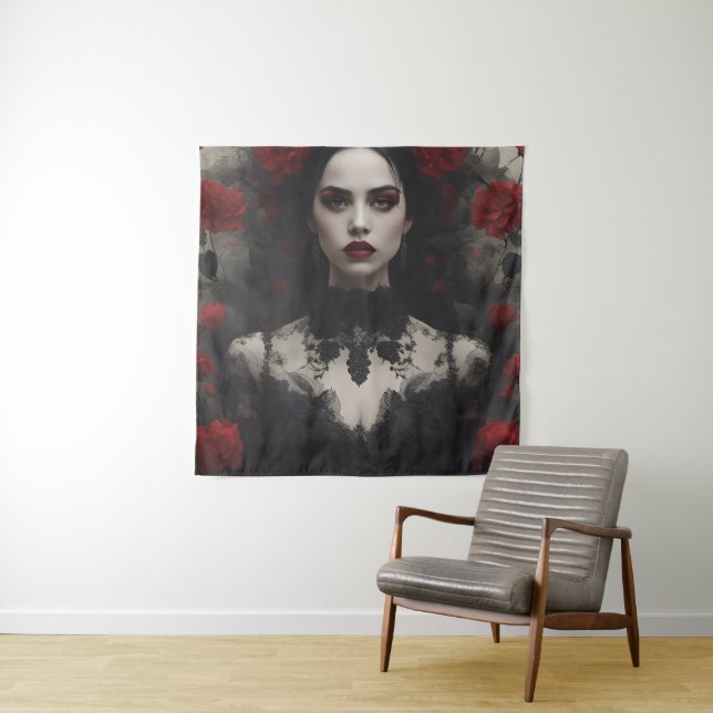 Gothic Bride Tapestry (In Situ)