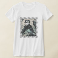 Gothic Budgie Edgar Allan Poe Inspired Parakeet