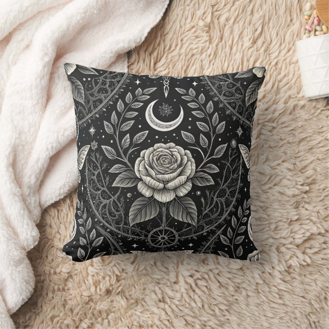 Gothic Butterfly Floral Pattern (4) Cushion (Blanket)