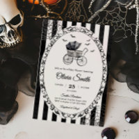 Gothic Carriage Halloween Baby Shower