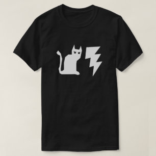 GOTHIC CAT LIGHTNING SHIRT