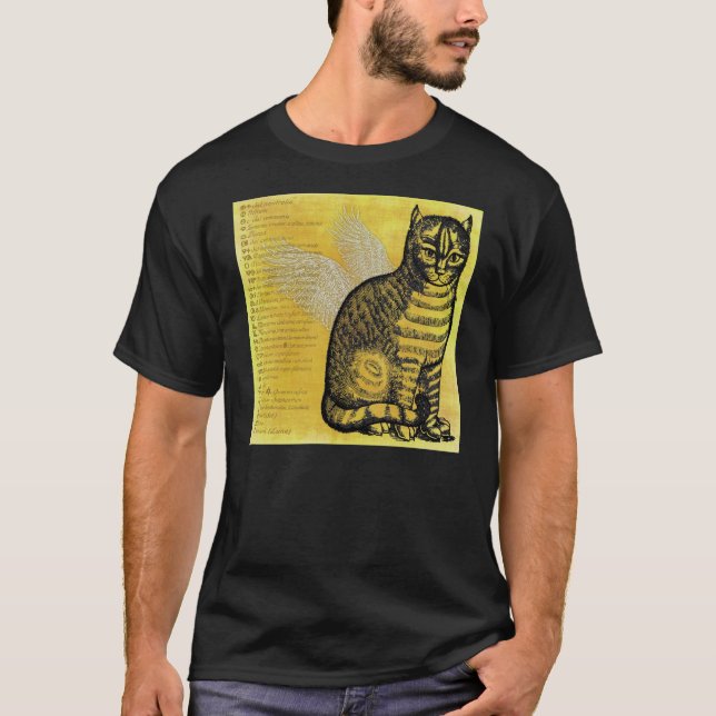 Gothic Cat T-Shirt (Front)
