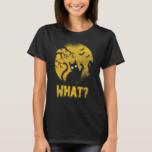 Gothic Cat Whisperer Pet Meow Kitty Kitten Hallowe T-Shirt