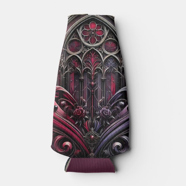 Gothic Cathedral Bottle Cooler (Front)