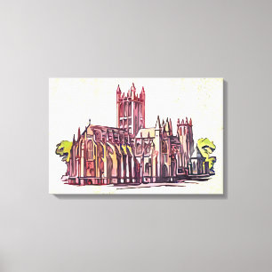 Gothic Cathedral Canvas Print
