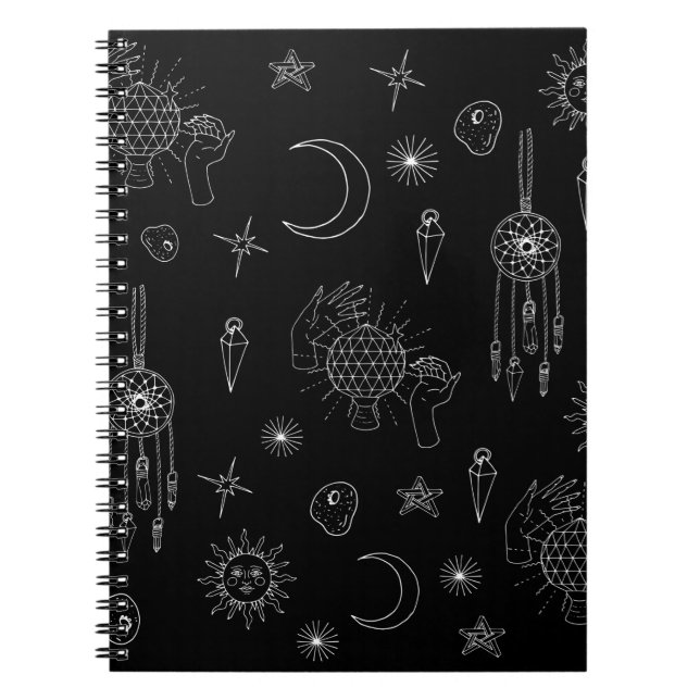 Gothic Celestial Notebook (Front)