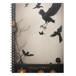 Gothic Chic Meets Halloween Fun with our Notebook