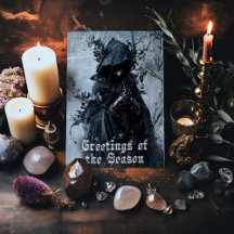 Gothic Christmas Card