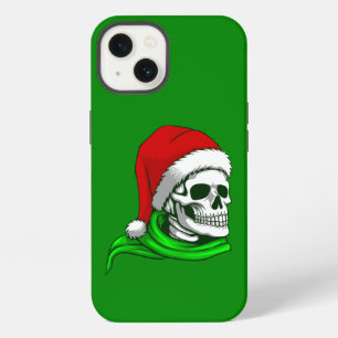 gothic christmas santa skull skeleton iPhone 13 case