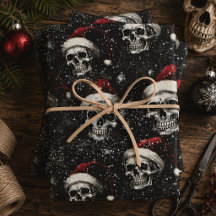 Gothic Christmas Skulls Creepmas