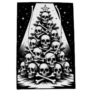 Gothic Christmas Tree V Medium Gift Bag